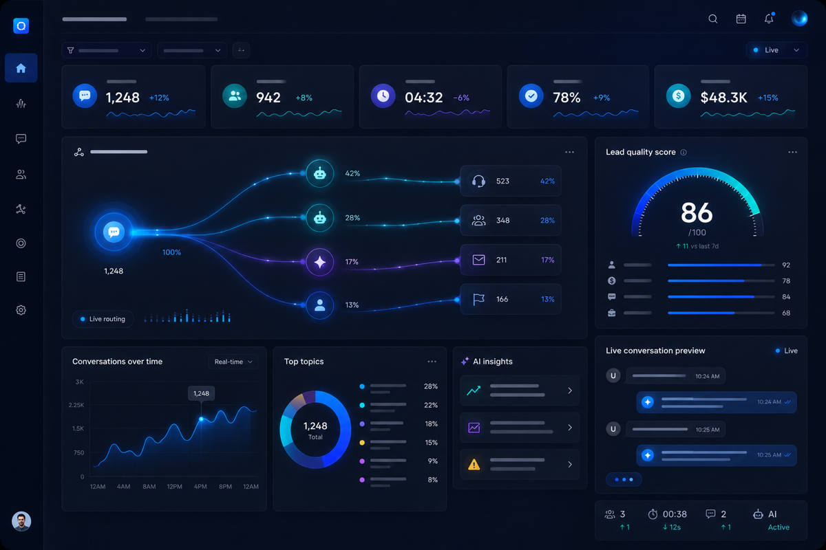 Dashboard ROMA AI